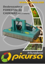 Desbrozadora Forestal de Cadenas - 2 Cadenas