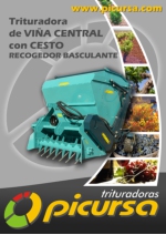 Trituradora de Via Central con Cesto Recogedor Basculante