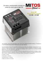 Arrancadores suaves serie MT