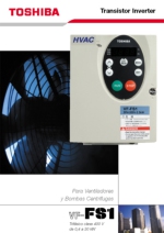 Convertidor de frecuencia Toshiba para ventiladores y bombas centrfugas