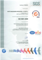 Certificado de calidad (ISO 9001)