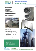 Maquinaria de ocasion - columna destilacion