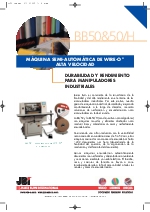 JBI Encuadernadora semiautomtica de Wire-O Alta Velocidad BB50&50H