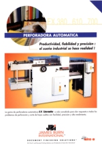 JBI Perforadoras automticas EX380, EX610, EX700