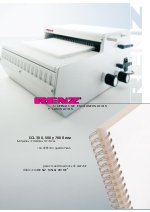 Renz Mquinas cerradoras elctricas ECL 360, 500 y 700 con deflector guardamano
