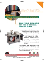 JBI Encuadernadora semiautomtica Wire-O Bind 3000