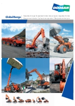 Global Range: Excavadoras de orugas, excavadoras de ruedas,cargadoras de ruedas, dmperes articulados, aplicaciones especiales, manipulador telescpico