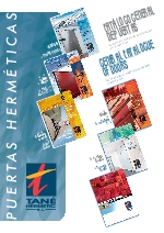 Catlogo general de puertas Tan Hermetic