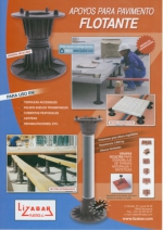 Apoyos para pavimento flotante