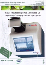 Analizador de rendimiento y humedad en aceituna y orujo Mod. SpectraStar Oliva.