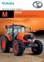 Tractor Mod. M 130X - Motor Disel Kubota de 140 CV