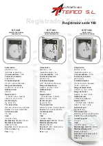 Registrador serie GT - 100 - 101 - 102