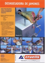 Deshuesadora de jamones F1