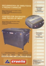 Recubridora de embutidos y piezas crnicas K 13