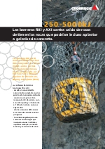 Las barreras RXI y AXI contra cada de rocas detienen las rocas que podran incluso aplastar a galeras de concreto.