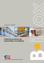 Sistema de barandillas inoxidables BINOX Catlogo Tcnico