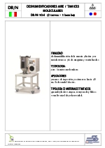 Deshumificadores de aire/ Tamices moleculares DB/N 104_S.B. Plastics