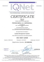 IQNET 9001 empresa 2012