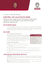 Servicios de Bureau Veritas: CONTROL DE CALIDAD EN OBRA