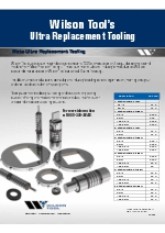 Utillaje Punzonadora Wilson Tool tipo ULTRA 2012