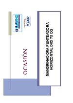 Mandrinadora punteadora horizontal Dixi 75 OG