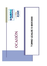 Torno Lealde S 830 x 3000