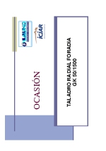 Taladro radial Foradia