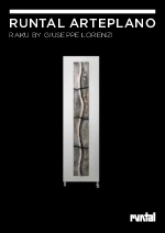 Radiador Arteplano Raku de Runtal