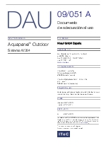 Documento de adecuadin de Aquapanel Outdoor Sistema W384