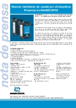 Medidores de caudal por ultrasonidos Flowmax