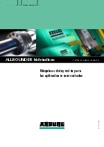 Mquinas de inyeccin hidrulicas Allrounder_Argurg