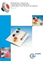 Pulsadores, selectores e indicadores luminosos Serie N