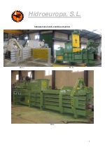 Prensas para papel, cartn o plstico