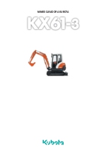 Miniexcavadora 2590 kg KUBOTA KX61-3