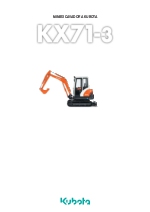 Miniexcavadora 2790 kg KUBOTA KX71-3