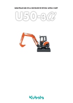 Miniexcavadora Kubota U50-3 alpha - descatalogada