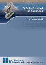 Conectores SUB-D con filtro EMI/RF Immunity