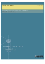 Bateras litio cilndricas y de botn_Varta