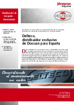 Delteco, distribuidor exclusivo de Doosan para Espaa