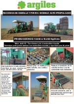 Catlogo modelos autopropulsados y arrastrados para la recogida de cebolla y patata