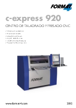 Centro de taladrado y fresado CNC - c-exprss 920
