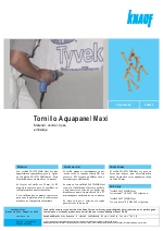 Tornillo Aquapanel Maxi