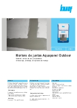 Mortero de juntas outdoor