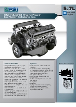 GM Industrial Engine Power 5. 7l