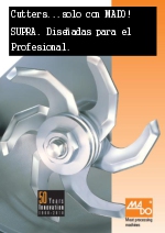 Cutter industrial Mado Gama Supra