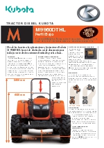 Tractores disel M9960DTHL (perfil bajo)