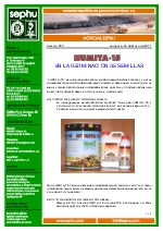 Humita-15 en germinacin de semillas.