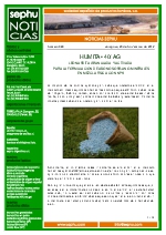 Humita-40 AG en mezclas fsicas.