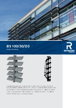 Catlogo sistemas de proteccin solar en aluminio (modelos BS 100/30/20)