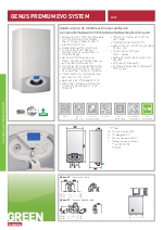 Caldera de condensacin Genus Premium Evo System